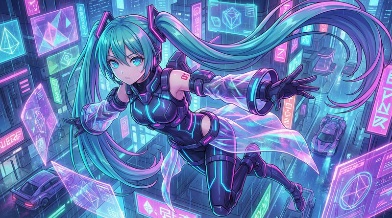 茄子视频动漫-赛博朋克少女觉醒